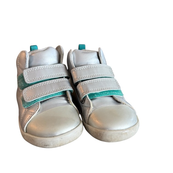 Ten Little Other - Ten Little Silver Everyday Hightop Unisex Vegan Sneakers 7.5